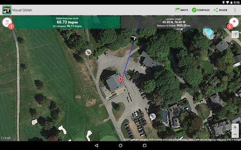 Visual Qiblah Screenshots 0