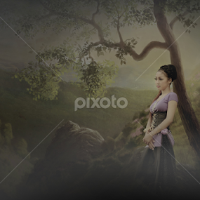 ALONE by Preman'agung Photo'work - Digital Art People