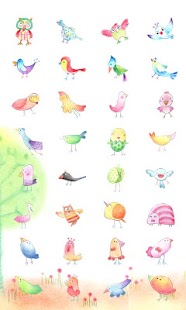 【免費娛樂App】CUKI Theme A Tail Bird Icons-APP點子