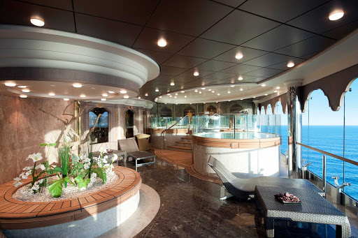 Feel reinvigorated with a spa treatment and great view of the ocean in MSC Magnifica's Aurea Spa.