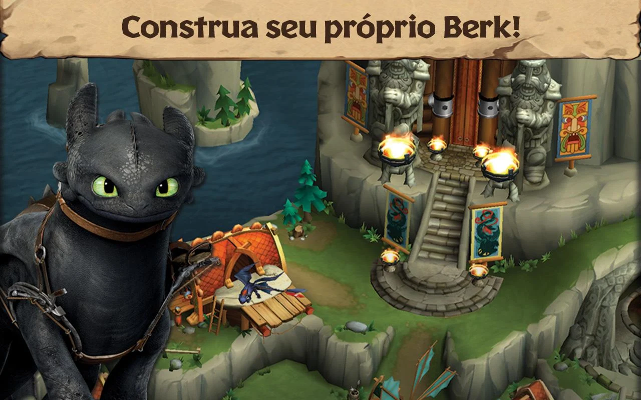 Dragões: A Ascenção de Berk - screenshot
