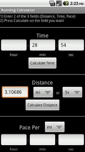 Running Calculator