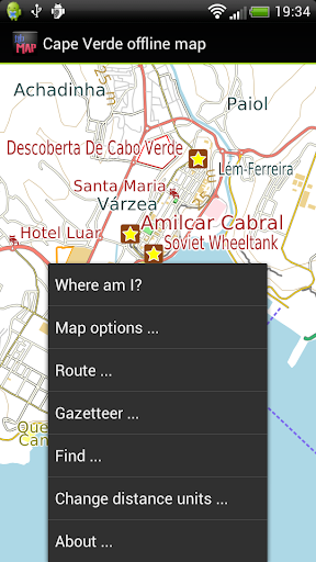 【免費旅遊App】Cape Verde Islands offline map-APP點子