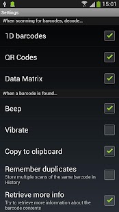 Barcode Scanner & QR - screenshot thumbnail