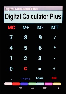 Digital Calculator Plus - náhled
