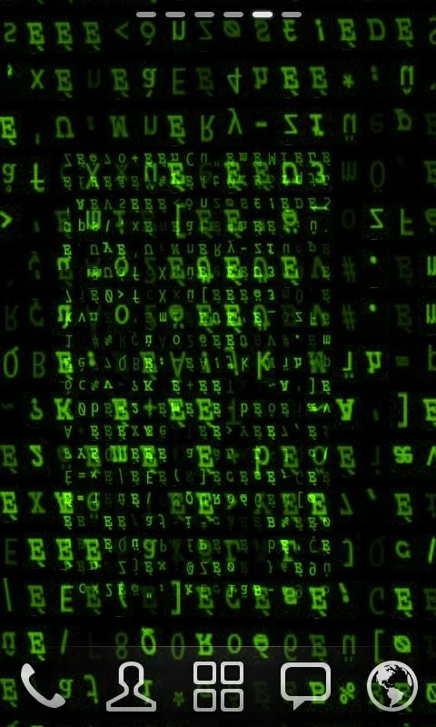 3D Matrix2 Live wallpaper - screenshot