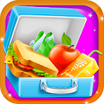 Lunch Box Maker - School Games Apk