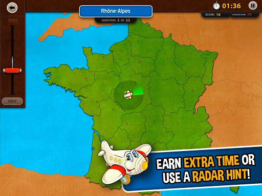【免費教育App】GeoFlight France: Geography-APP點子