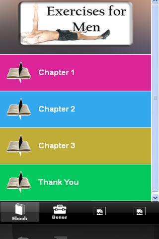 【免費健康App】Exercises for Men-APP點子
