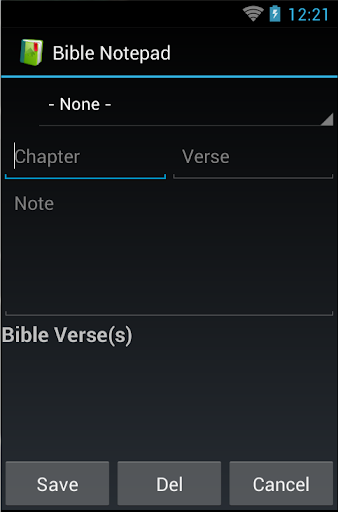 Bible Notepad