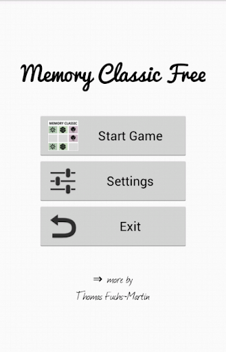Memory Classic Free