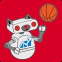 WISC Football & Basketball logo