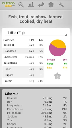 Nutrition Data PRO v1.1