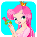 100 princess stickers icon