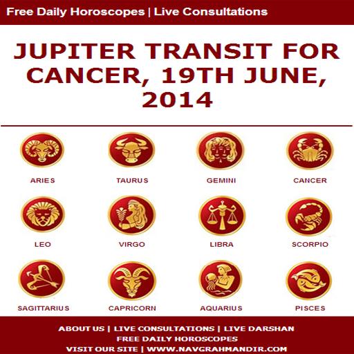 Jupiter Transit Cancer 2014