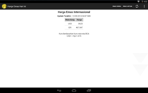 Harga Emas Hari Ini Screenshots 3
