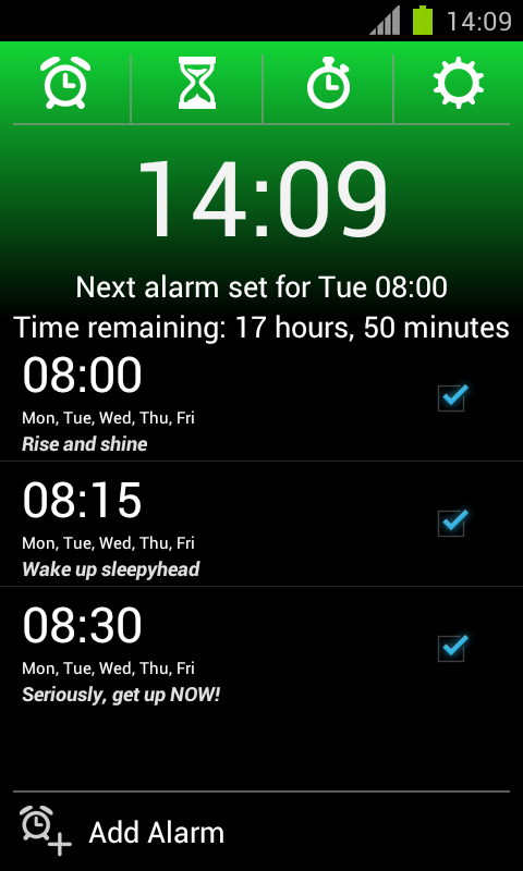 Alarm clock xtreme   4pda