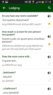 Brazilian Portugues phrasebook Screenshots 2