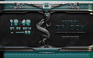 dragon digital clock petrol APK تصویر نماگرفت #13