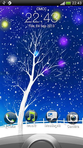 Romantic Snow Live Wallpaper.