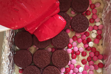 Red Velvet Slutty Brownies