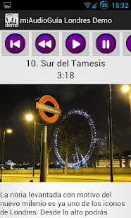 Audio Guia Londres MV Demo Screenshots 13