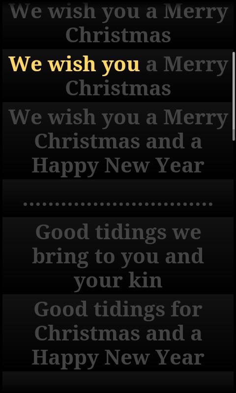 Christmas Songs Lyrics - Android Apps on Google Play