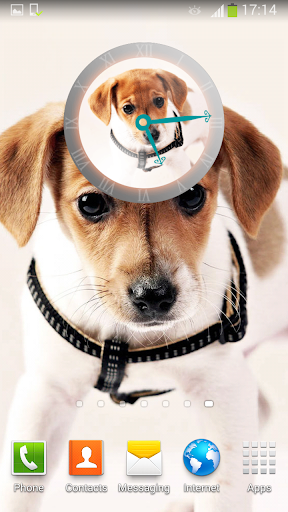 Cute Dogs Clock