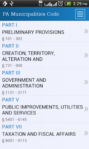 PA Muncipalities General Code