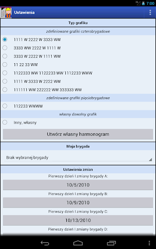 【免費商業App】Harmonogram pracy-APP點子