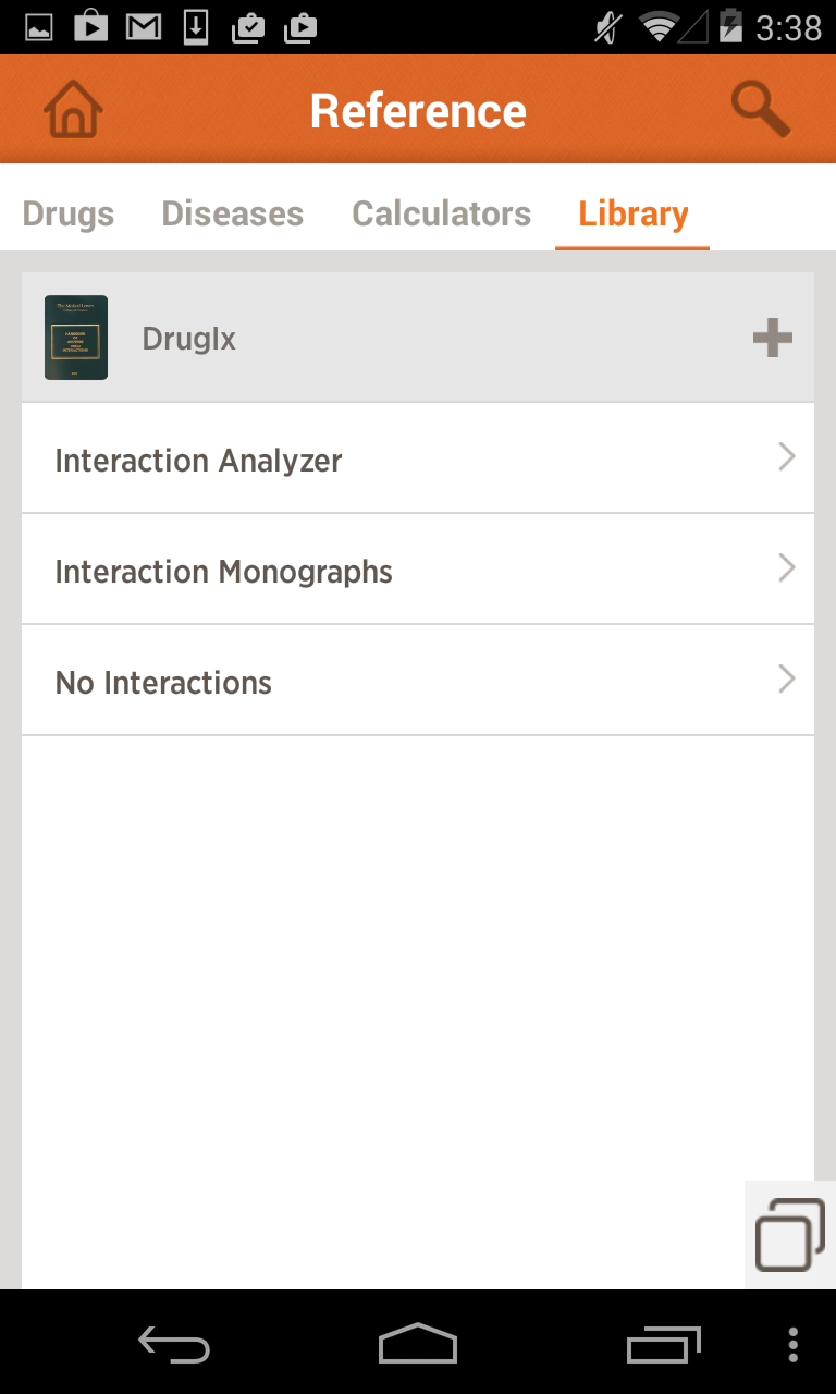 Adverse Drug Interactions Tool Screen 2