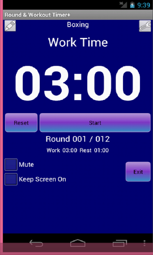 Round Workout Timer+