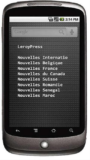 LEROY INFO PRESSE