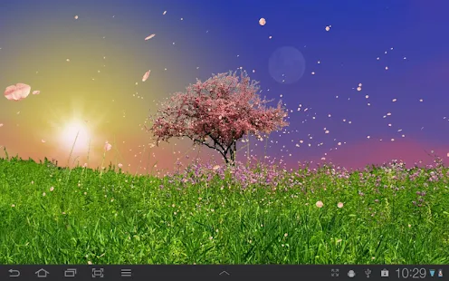 Spring Trees Live Wallpaper - screenshot thumbnail