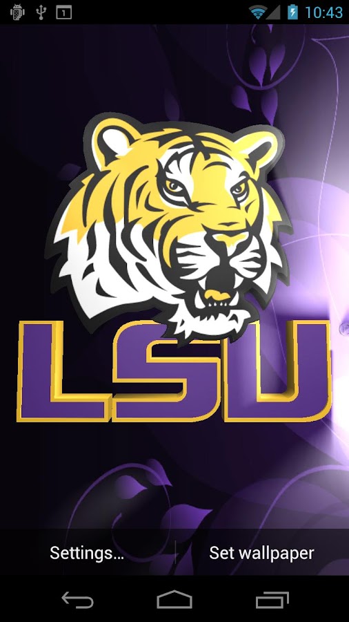 LSU Tigers Live Wallpapers Android Apps on Google Play