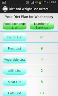 Diet and Weight Advisor Free Screenshots 3