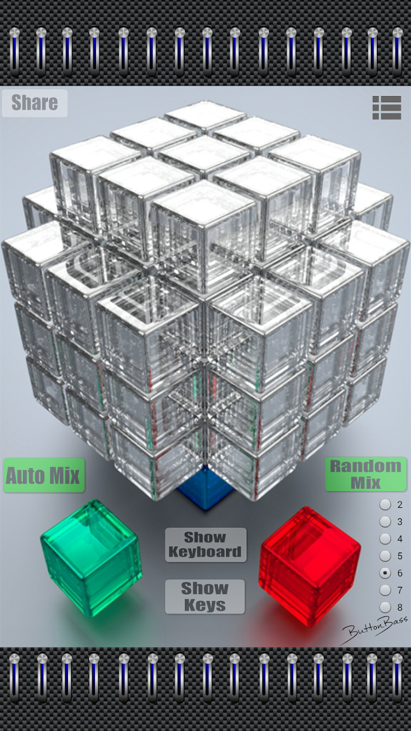 ButtonBass EDM Cube Screen 1