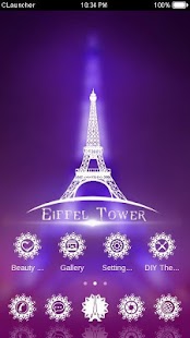 download Fantastic Eiffel Tower Theme free