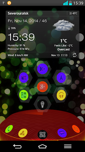 NEXT LAUNCHER THEME CIRCLES