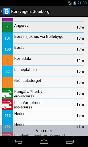 Glenns Västtrafik App