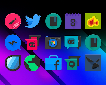 Screenshot BlackPOP - Icon Pack v1.2
