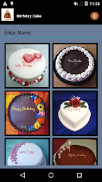 Birthday Cake Name Writer poster 2