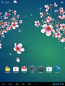Abstract Sakura Live Wallpaper screenshot 6