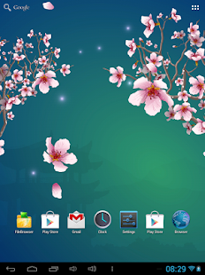 Abstract Sakura Live Wallpaper - screenshot thumbnail