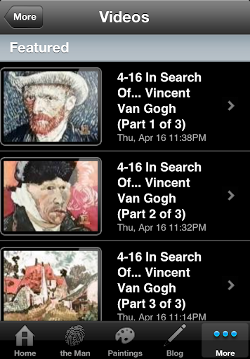 【免費書籍App】Van Gogh on the Go-APP點子