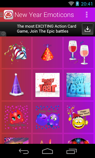 【免費生活App】New Year Emoticons-APP點子