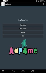 My Sudoku Screenshots 0