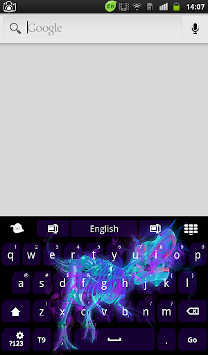 【免費個人化App】Neon T-Rex Keyboard-APP點子