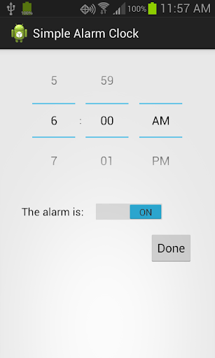 Simple Alarm Clock