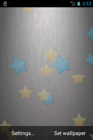 Shooting Stars Live Wallpaper